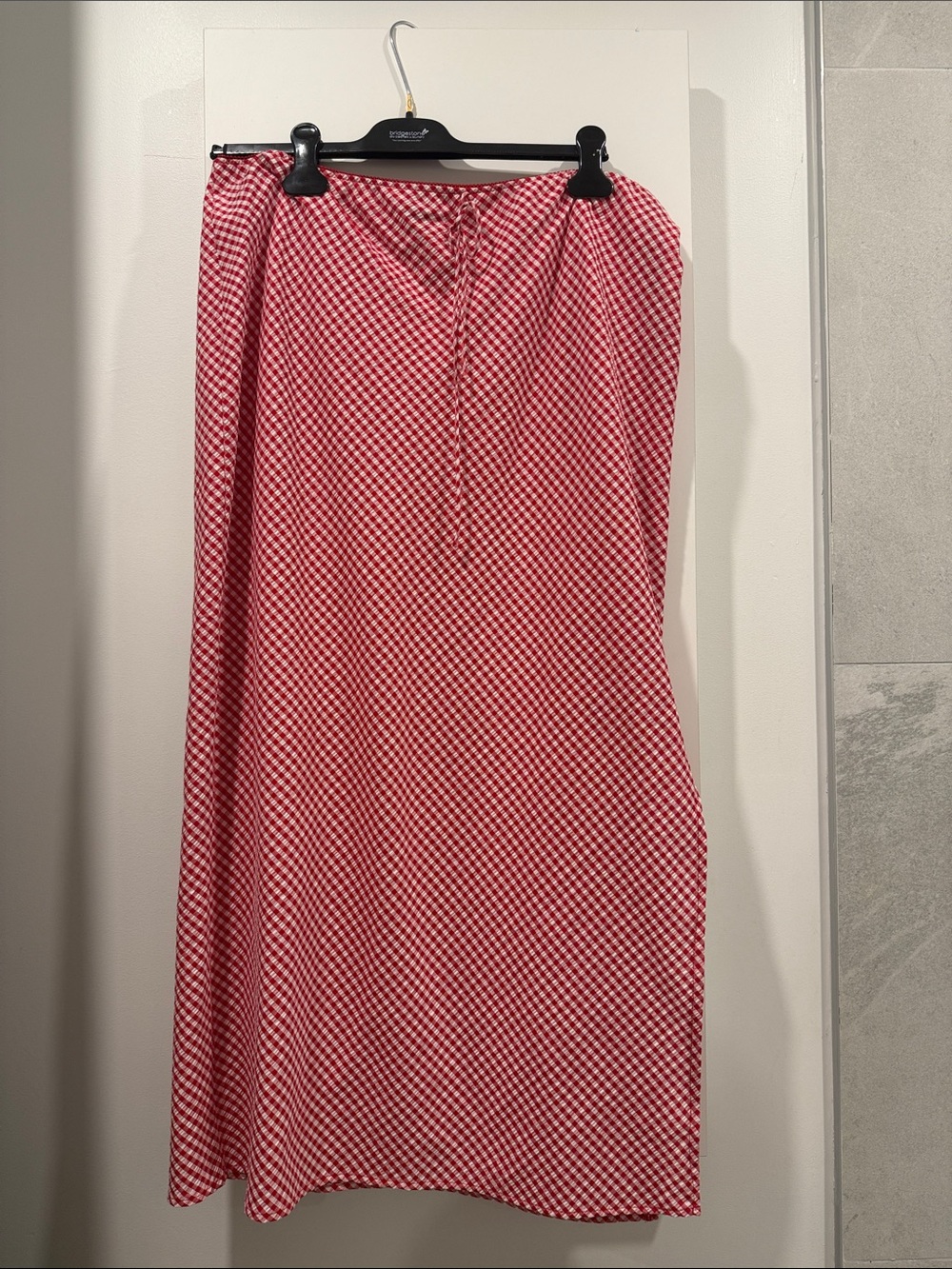 wild fable Red Gingham Midi Skirt